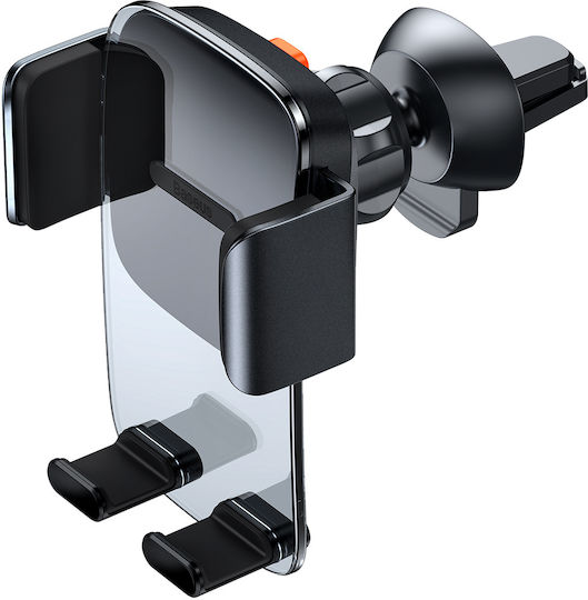 Baseus Easy Control Βάση Κινητού Αυτοκινήτου 4.7" - 6.7" με Ρυθμιζόμενα Άγκιστρα Γκρι