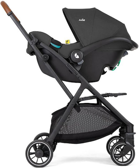 Joie Pact Pro Verstellbar Kinderwagen Geeignet für Neugeborene Schwarz 6.3kg