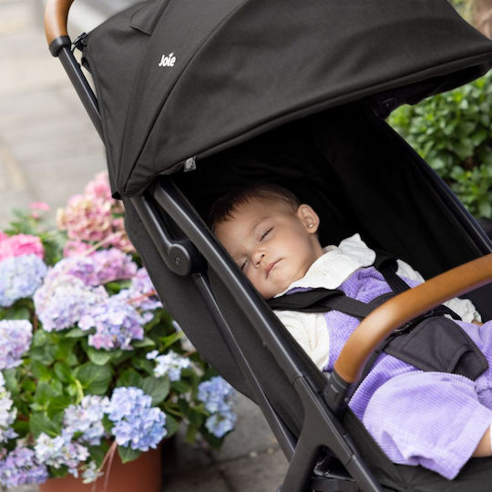 Joie Pact Pro Verstellbar Kinderwagen Geeignet für Neugeborene Schwarz 6.3kg