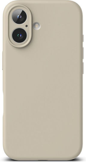 Ringke Magnetic Back Cover Silicone Gray (iPhone 16)