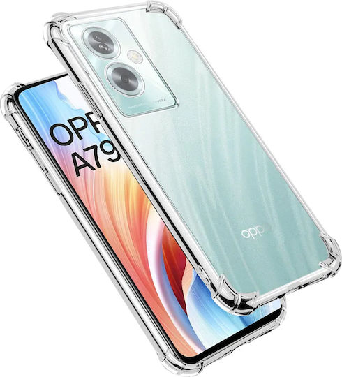 Techsuit Shockproof Clear Back Cover Σιλικόνης Διάφανο (Oppo A79 5G)