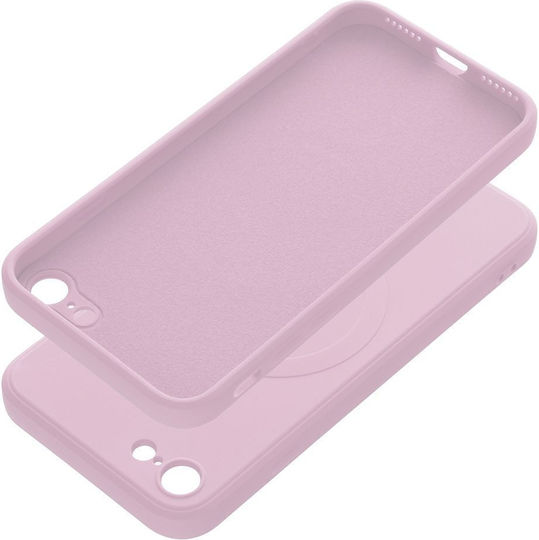 Mag Cover Umschlag Rückseite Silikon Magnetisch Rosa (iPhone 8/7)