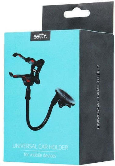 Setty Βάση Κινητού Αυτοκινήτου Froggy Universal Car Holder με Κλιπ-Μανταλάκι