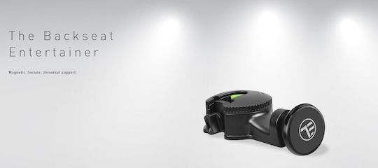 Tellur Phone Headrest Magnetic Βάση Κινητού Αυτοκινήτου με Μαγνήτη Μαύρη