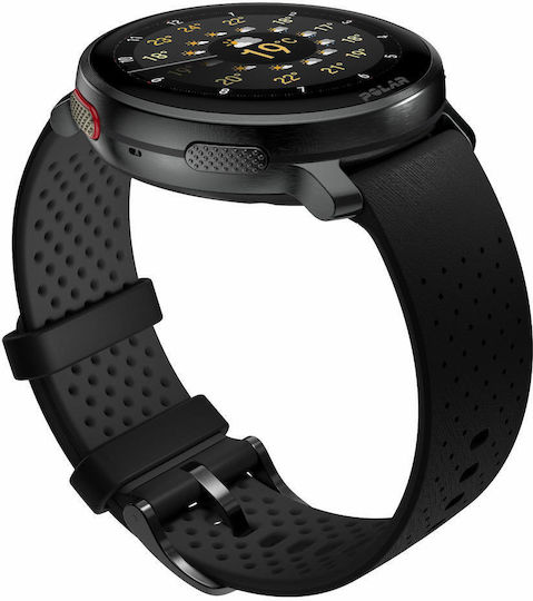 Polar Vantage V3 & H10 bundle S-L Aluminium 47mm Wasserdicht Smartwatch mit Pulsmesser (Night Black)