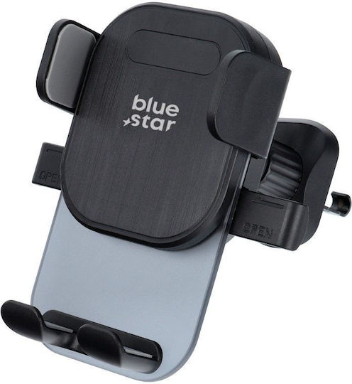 Blue Star Suport Auto pentru Telefon cu cârlige reglabile Neagră