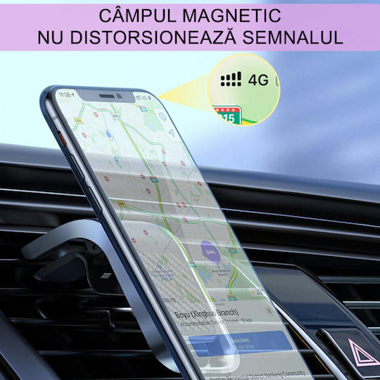 Hoco CA74 Car Mobile Mount with Magnet Black / Silver