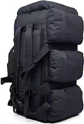 Outdoor Tactical Military Backpack Backpack in Black Color 90lt