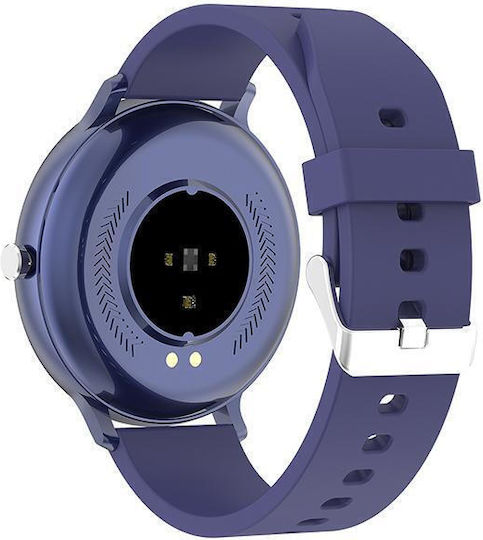 Tracer TW10 35mm Smartwatch with Heart Rate Monitor Navy Blue