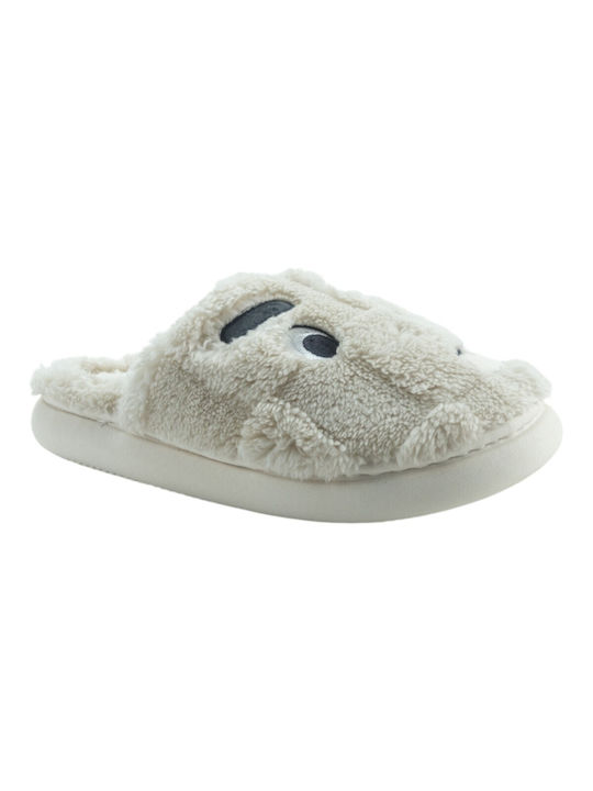 Sabino Winter Women's Slippers in White color