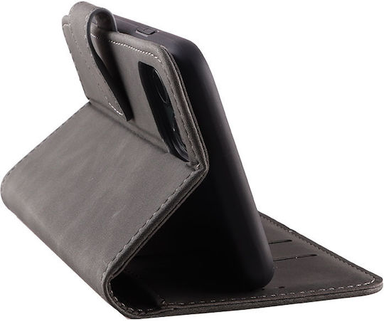 Lime Wallet Synthetic Leather Gray (Realme GT 6 / GT 6T)