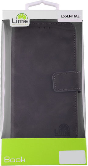 Lime Wallet Synthetic Leather Gray (Realme GT 6 / GT 6T)