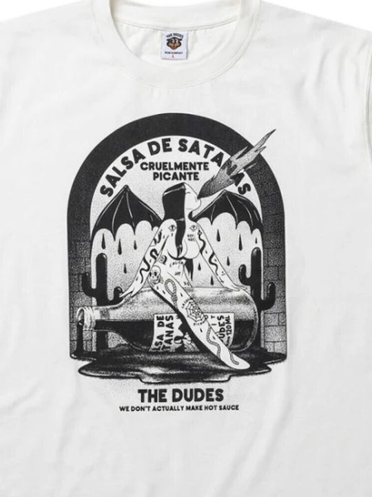 The Dudes Tricou Alb