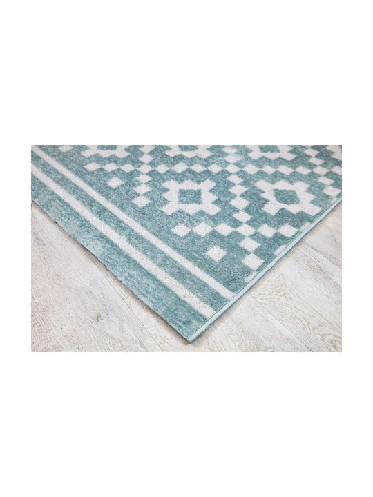 Ezzo Chroma B528AJ8 Rug Round L. Blue / Cream 4-B528AJ8-BC