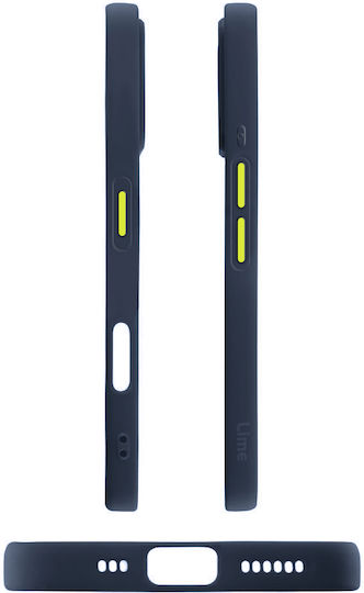 Lime Hardshell Fusion Full Camera Protection Back Cover Πλαστικό / Σιλικόνης Μπλε (iPhone 16 Plus)