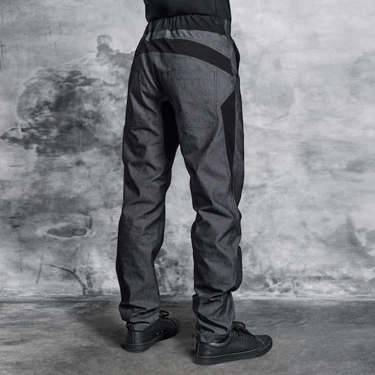 Clement Design Pantaloni de Bucătar Cu dungi Negru