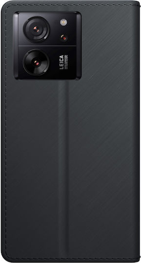 3MK Wallet Silicone / Plastic Black (Xiaomi 13T Pro)
