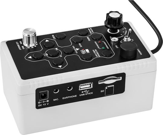 Endoskop-Inspektionskamera im Koffer 12 LED TFT 7'' SD 20 m