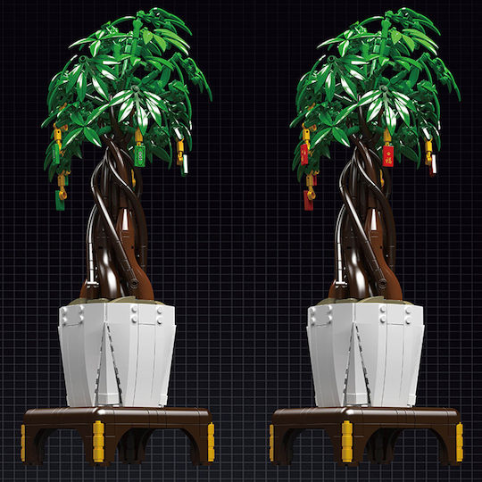 Mould King Τουβλάκια Money Tree για 8+ Ετών 905τμχ