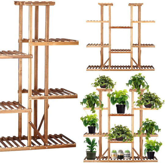 Holzblumenständer 15 Regale Support Ga200 119x120cm