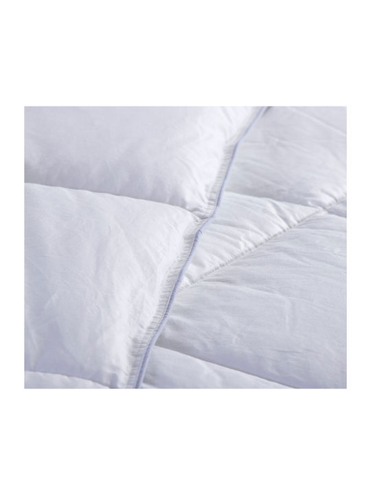 Steppdecke Weiß King Size Nef-Nef Homeware Mikrofaser 240x260