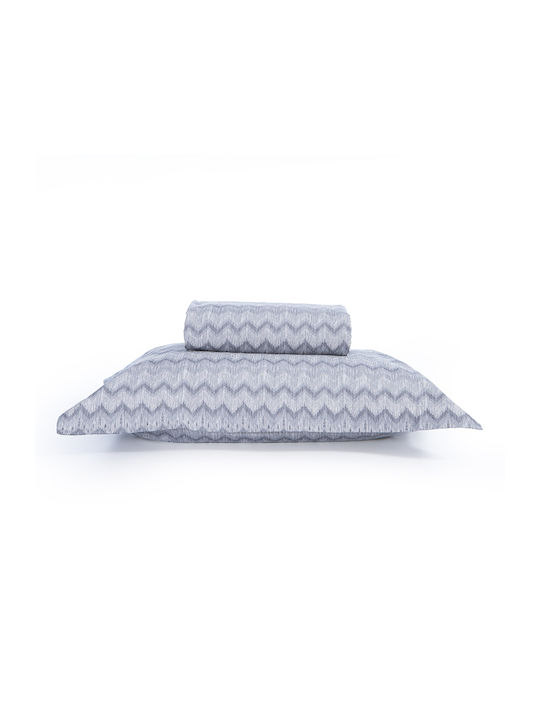 Nef-Nef Homeware Πάπλωμα Υπέρδιπλο 230x240εκ. Energy Grey 350 GSM