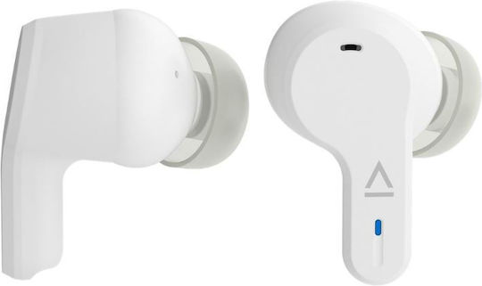 Creative Zen Air Pro In-ear Bluetooth Handsfree Ακουστικά με Αντοχή στον Ιδρώτα και Θήκη Φόρτισης Λευκά