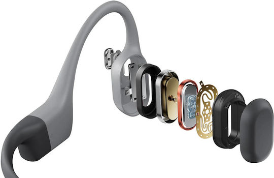 Shokz OpenSwim Pro S711 Bone Conduction Bluetooth Handsfree Headphones with Sweat Resistance Gray