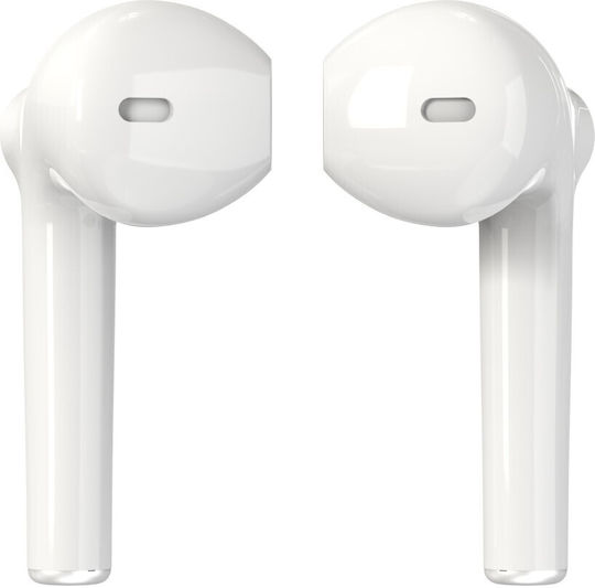 Denver TWE-39 In-Ear Bluetooth-Freisprecheinrichtung Kopfhörer mit Ladeetui Weiß