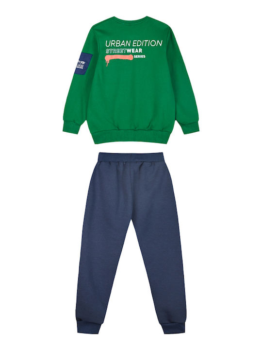 Energiers Kids Sweatpants Set Blue