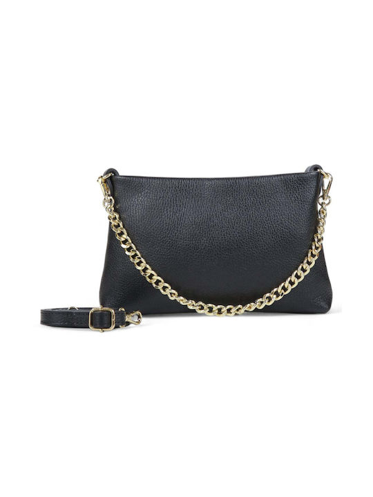 Passaggio Leather Leather Women's Bag Shoulder Black