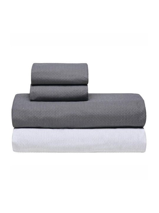 Kentia Pesca 30 Σετ Σεντόνια Υπέρδιπλα 240x270εκ. 30 (4τμχ)