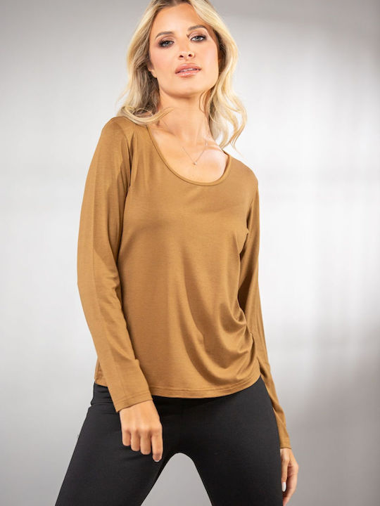 Women's Blouse Brown