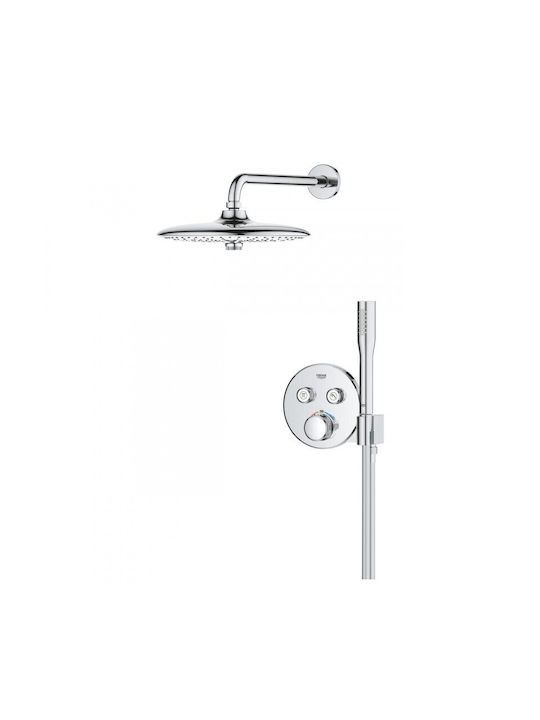 Grohe Grt Smartcontrol Shower System Built-in Thermostatic Mixer Internal Body Shower Head Hand Shower Accessories