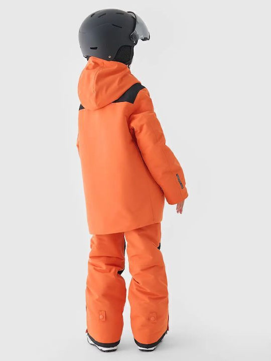 Kids' Casual Jacket with Hood Orange