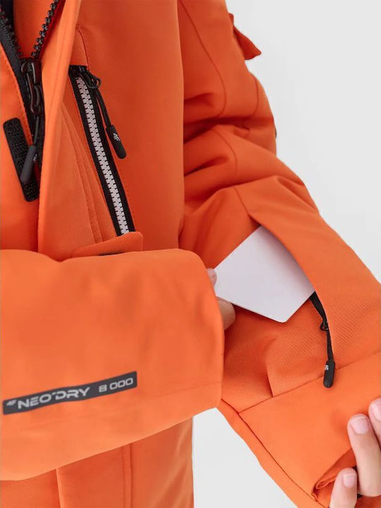 Kids' Casual Jacket with Hood Orange