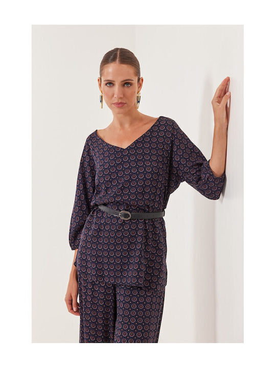 Abby Women's Blouse Blue