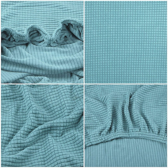Ελαστικό Κάλυμμα Καρέκλας Light Blue 45x60cm