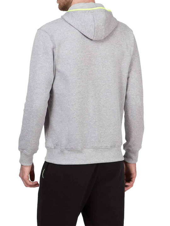 Mizuno Men's Sweatshirt with Hood Gray