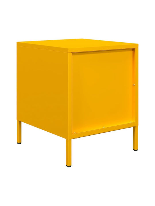 Κομοδίνα Μεταλλικά Κίτρινα 2τμχ 35x39x43.5cm 851251