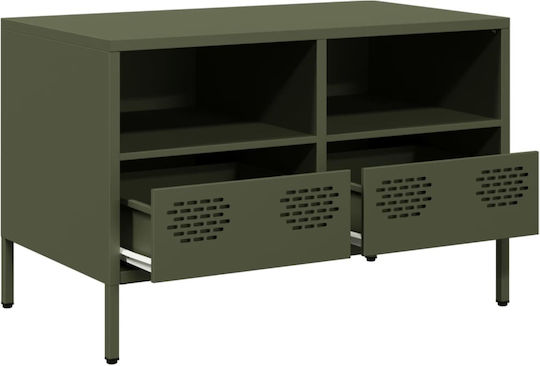Έπιπλο Τηλεόρασης Μεταλλικό Λαδί Μ68xΠ39xΥ43.5cm