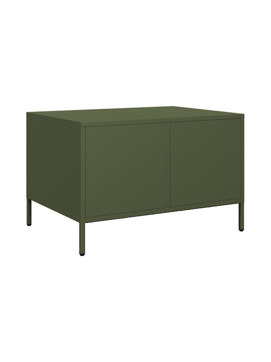 Metal TV Stand Olive Green M68xP50xH43.5cm