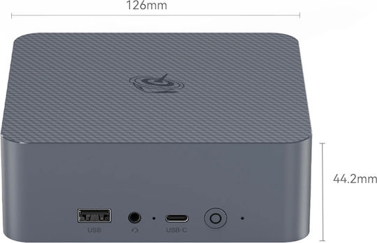 Beelink EQi12 Mini PC (Core i5-12450H/24GB DDR5/500GB SSD/W11 Pro)