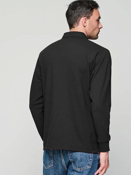 Long Sleeve Blouse Black
