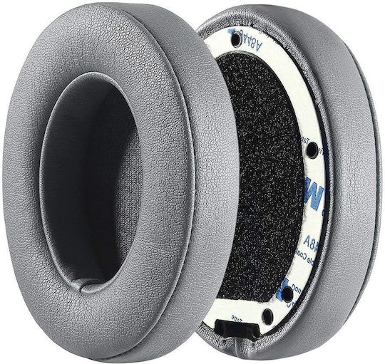 Set 2 Edman Ear Cushions Beats Studio 3 Studio 2.0 Wired Wireless Over-ear Faux Leather Gray