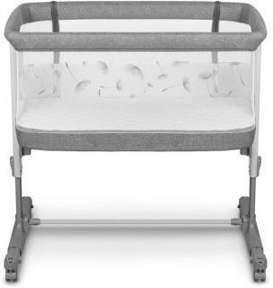 Lionelo Λίκνο Aurora με Στρώμα και Ρόδες Beige Capuccino