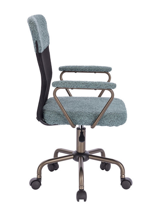 Liberta Bell Office Chair with Arms Mint and Black