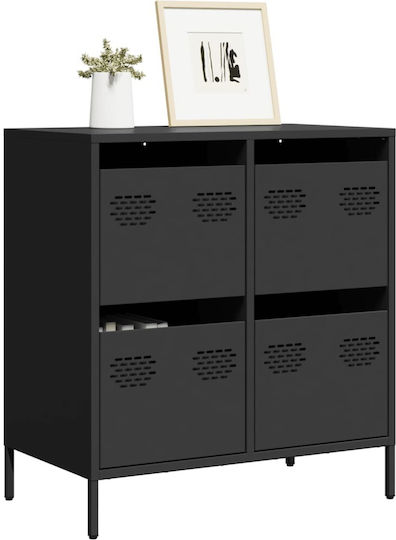 Sertar de depozitare metalică L68xW39xH73.5buc