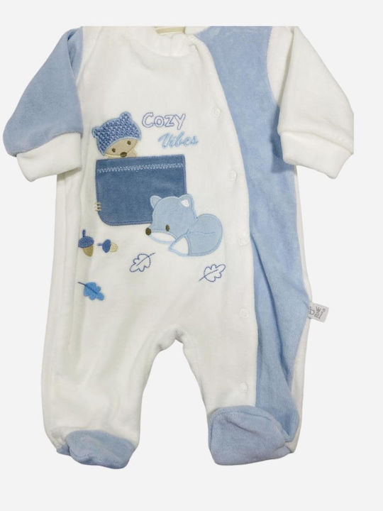 Baby Bal Φορμάκι Βελουτέ Γαλάζιο