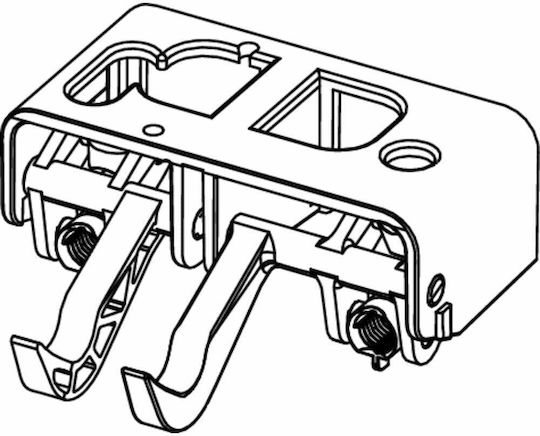 Uni Mechanism Lifting Base 13cm Tece 9820016